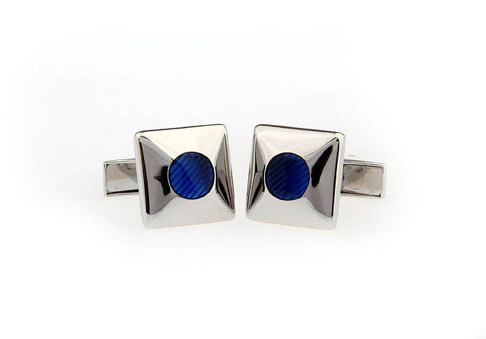  Blue Elegant Cufflinks Paint Cufflinks Wholesale & Customized  CL651657