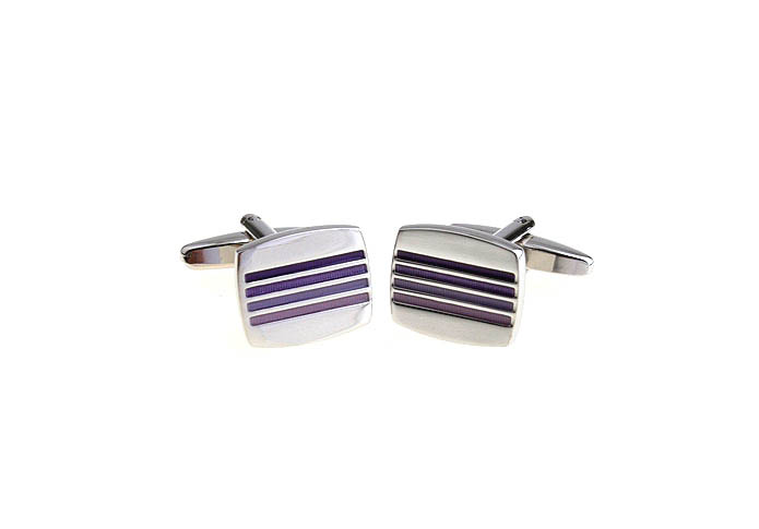  Purple Romantic Cufflinks Paint Cufflinks Wholesale & Customized  CL651828