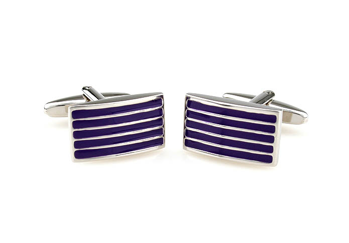  Purple Romantic Cufflinks Paint Cufflinks Wholesale & Customized  CL651856