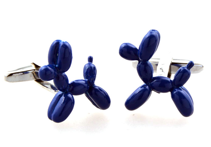 Little rabbit Cufflinks  Blue Elegant Cufflinks Paint Cufflinks Animal Wholesale & Customized  CL654424