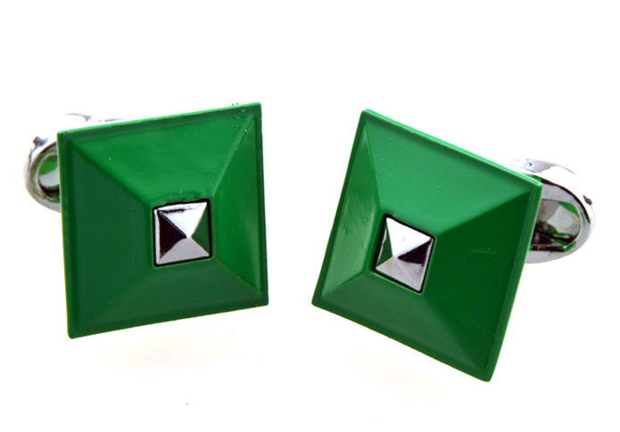  Green Intimate Cufflinks Paint Cufflinks Wholesale & Customized  CL654460