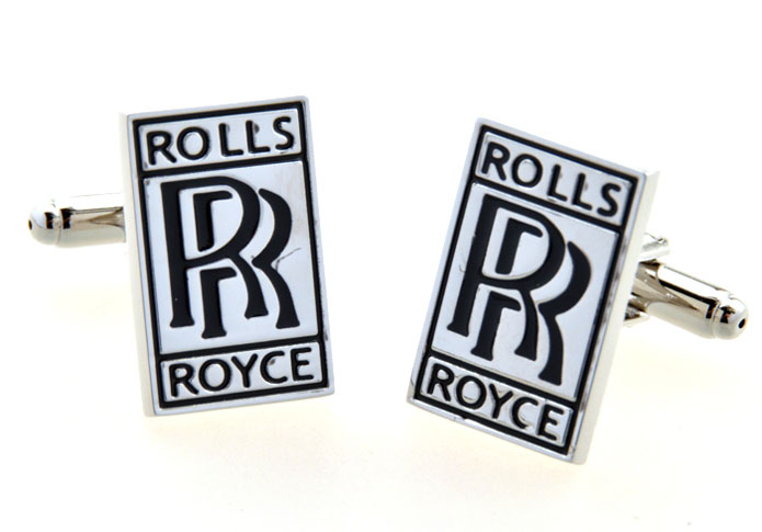 ROLLS ROYCE Cufflinks Black Classic Cufflinks Paint Cufflinks Automotive Wholesale & Customized CL654897