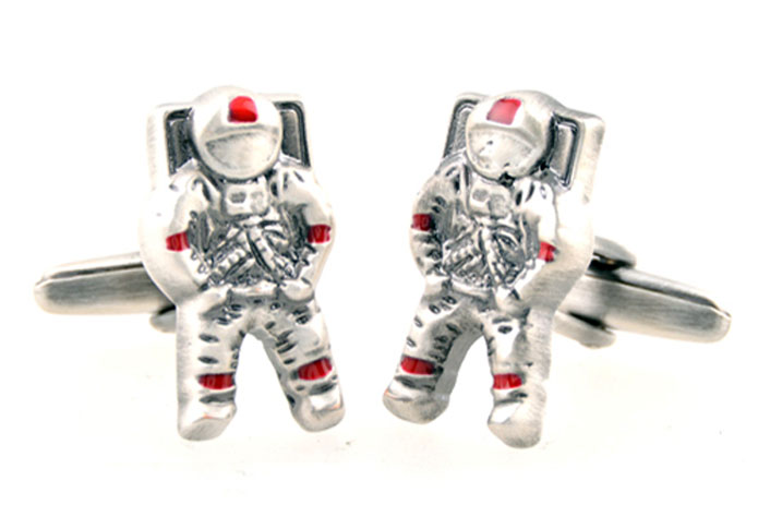 Astronaut Cufflinks Red Festive Cufflinks Paint Cufflinks Military Wholesale & Customized CL654941