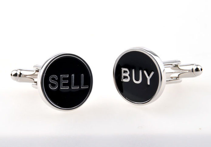 SELL BUY Cufflinks Black Classic Cufflinks Paint Cufflinks Symbol Wholesale & Customized CL654961