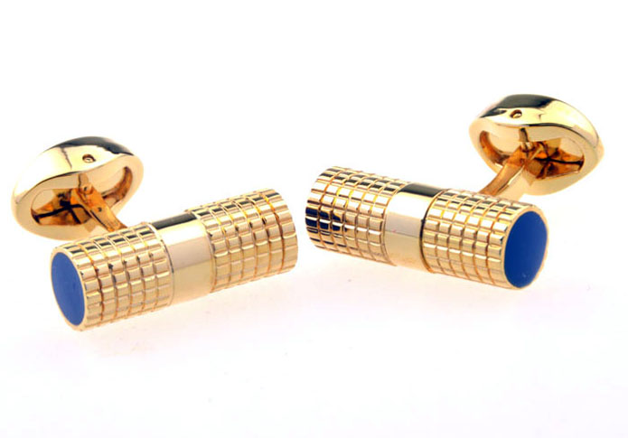  Blue Elegant Cufflinks Paint Cufflinks Funny Wholesale & Customized  CL656014
