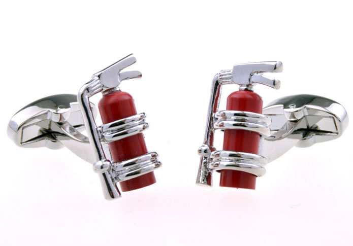  Red Festive Cufflinks Paint Cufflinks Tools Wholesale & Customized  CL656081
