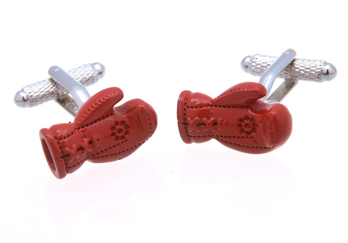 Candlestick Cufflinks  Red Festive Cufflinks Paint Cufflinks Tools Wholesale & Customized  CL657246