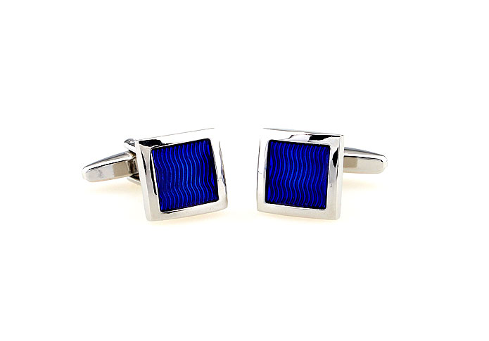  Blue Elegant Cufflinks Paint Cufflinks Wholesale & Customized  CL662545