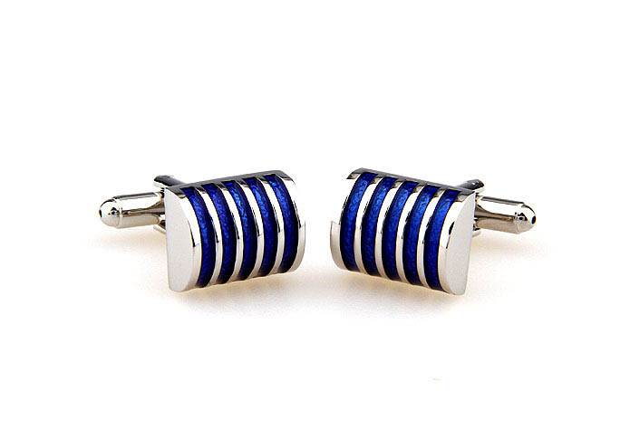  Blue Elegant Cufflinks Paint Cufflinks Wholesale & Customized  CL662771