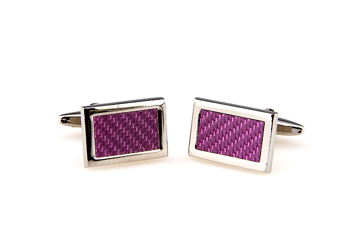  Purple Romantic Cufflinks Paint Cufflinks Wholesale & Customized  CL662813