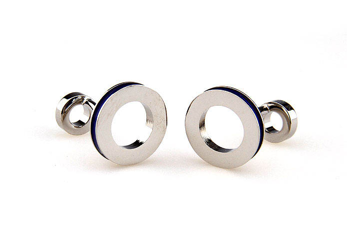 Double-sided ring Cufflinks  Purple Romantic Cufflinks Paint Cufflinks Funny Wholesale & Customized  CL662843