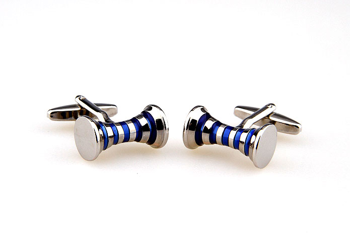  Blue Elegant Cufflinks Paint Cufflinks Wholesale & Customized  CL662866