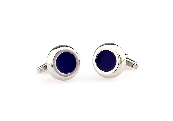  Blue Elegant Cufflinks Paint Cufflinks Wholesale & Customized  CL663124