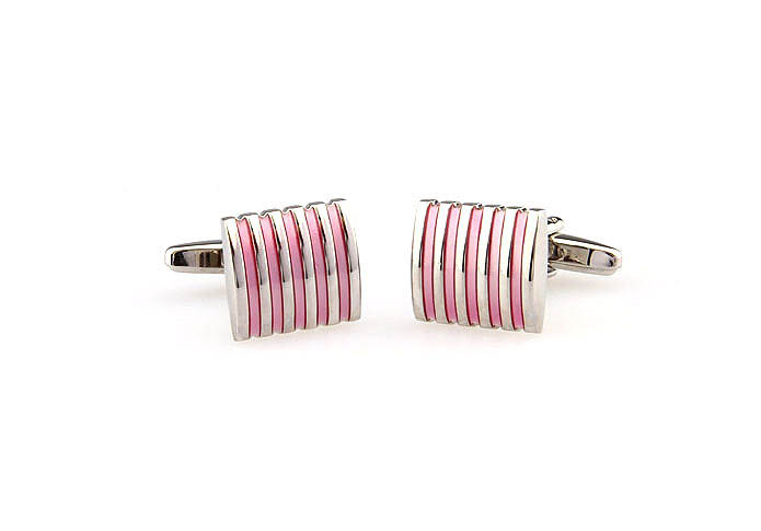  Pink Charm Cufflinks Paint Cufflinks Wholesale & Customized  CL663143