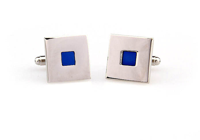 Blue Elegant Cufflinks Paint Cufflinks Wholesale & Customized  CL663437