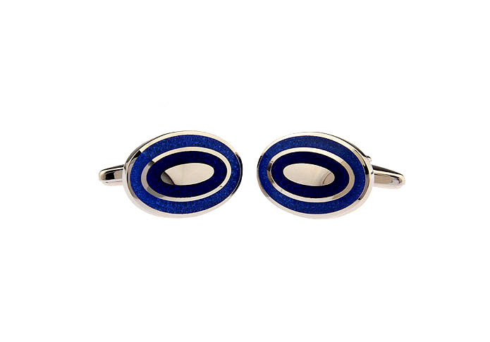  Blue Elegant Cufflinks Paint Cufflinks Wholesale & Customized  CL663674