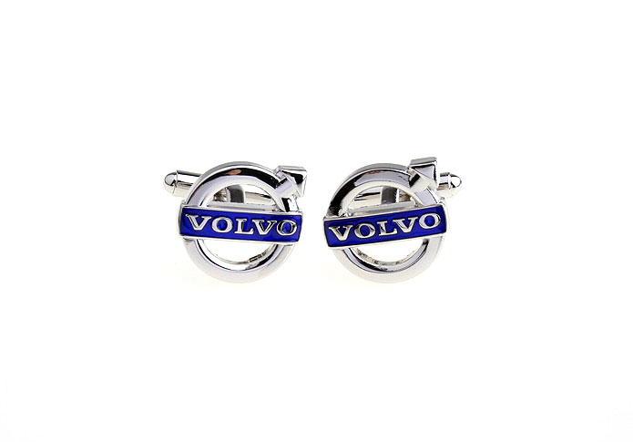 Volvo Cars marked Cufflinks  Blue Elegant Cufflinks Paint Cufflinks Automotive Wholesale & Customized  CL670964