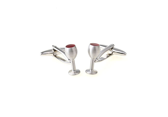 Red wine Cufflinks  Red Festive Cufflinks Paint Cufflinks Tools Wholesale & Customized  CL670996