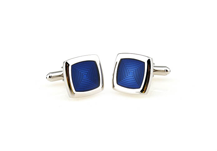  Blue Elegant Cufflinks Paint Cufflinks Wholesale & Customized  CL671044