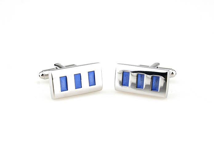  Blue Elegant Cufflinks Paint Cufflinks Wholesale & Customized  CL671062