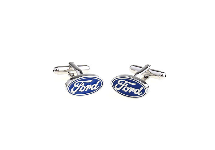 FORD Cars marked Cufflinks  Blue Elegant Cufflinks Paint Cufflinks Automotive Wholesale & Customized  CL671151