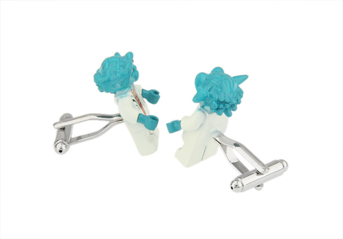 Little Monster Cufflinks  Multi Color Fashion Cufflinks Paint Cufflinks Skull Wholesale & Customized  CL671882