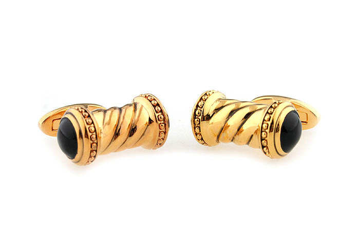  Gold Luxury Cufflinks Paint Cufflinks Wholesale & Customized  CL680928