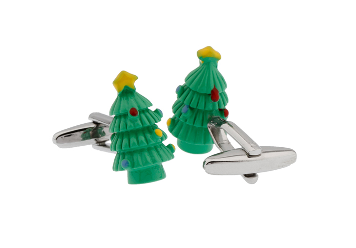  Green Intimate Cufflinks Paint Cufflinks Festival Holiday Wholesale & Customized  CL730721