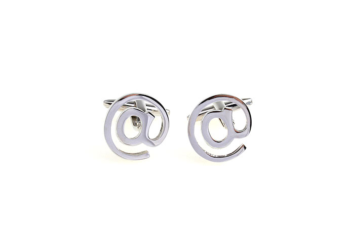 @ Little Mouse Cufflinks  Silver Texture Cufflinks Metal Cufflinks Symbol Wholesale & Customized  CL610771