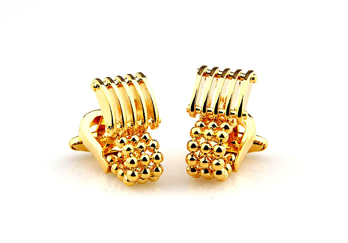 Chain Cufflinks  Gold Luxury Cufflinks Metal Cufflinks Funny Wholesale & Customized  CL641174
