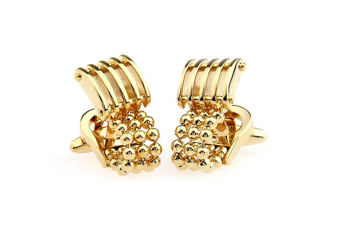 Chain Cufflinks  Gold Luxury Cufflinks Metal Cufflinks Funny Wholesale & Customized  CL652700
