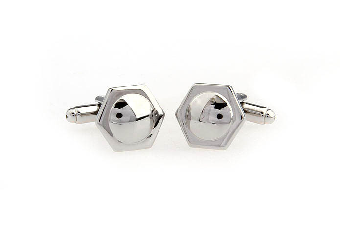  Silver Texture Cufflinks Metal Cufflinks Funny Wholesale & Customized  CL652720