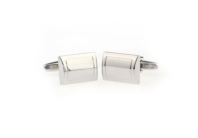  Silver Texture Cufflinks Metal Cufflinks Wholesale & Customized  CL652768