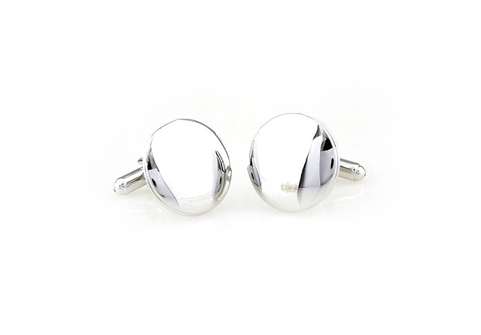 Can open and close Cufflinks  Silver Texture Cufflinks Metal Cufflinks Funny Wholesale & Customized  CL652977