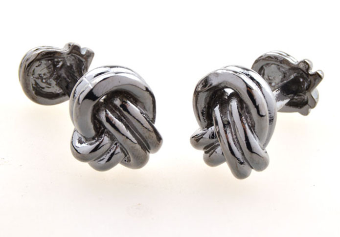  Gray Steady Cufflinks Metal Cufflinks Wholesale & Customized  CL654282