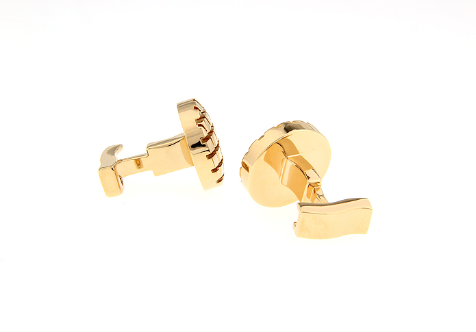  Gold Luxury Cufflinks Metal Cufflinks Funny Wholesale & Customized  CL654561