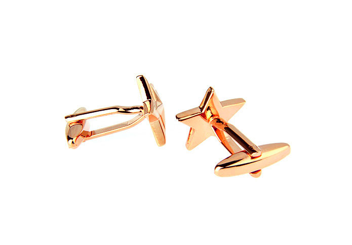 Five-pointed star Cufflinks  Gold Luxury Cufflinks Metal Cufflinks Flags Wholesale & Customized  CL654570
