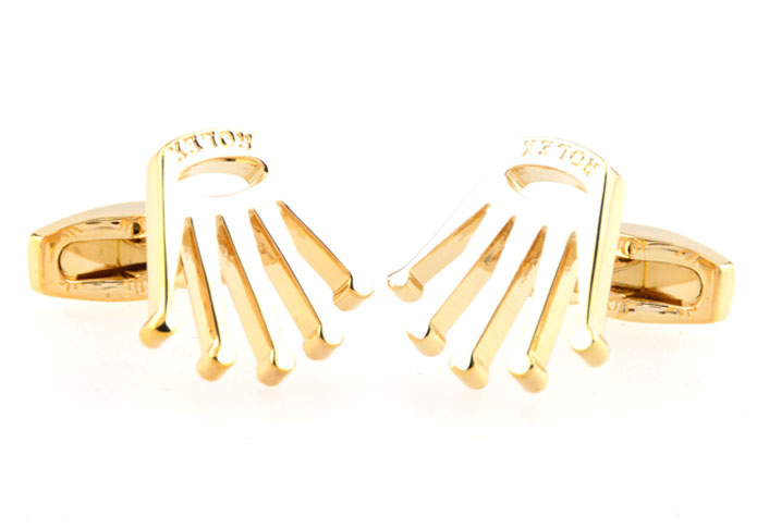 Palm Cufflinks  Gold Luxury Cufflinks Metal Cufflinks Funny Wholesale & Customized  CL654644