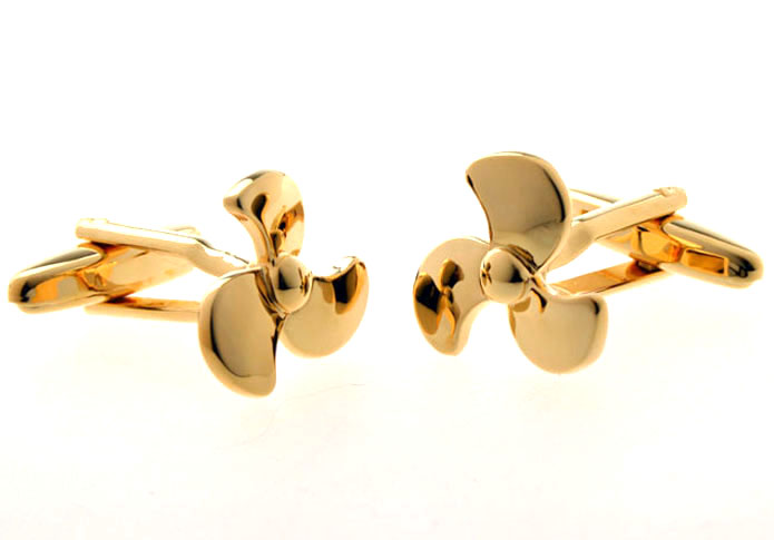 The fan motor Cufflinks  Gold Luxury Cufflinks Metal Cufflinks Tools Wholesale & Customized  CL654675