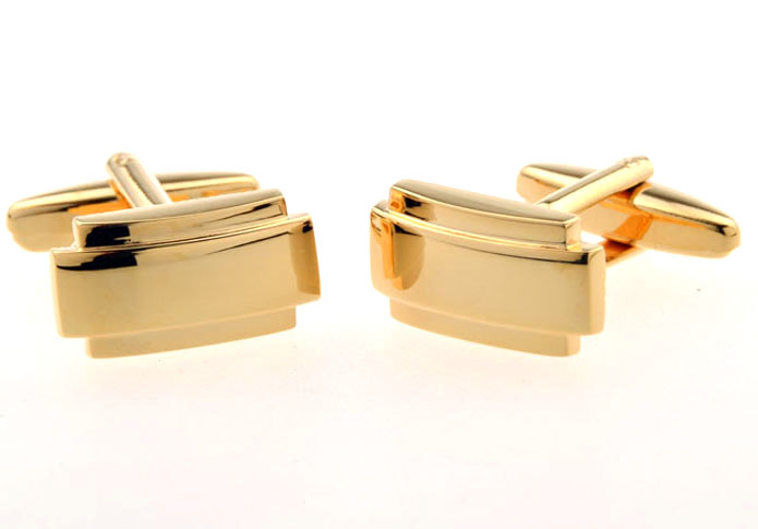  Gold Luxury Cufflinks Metal Cufflinks Wholesale & Customized  CL654676