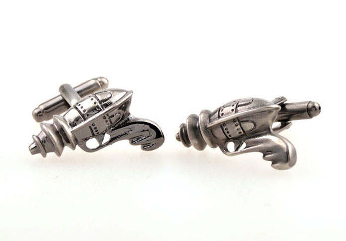 Drill Cufflinks Gray Steady Cufflinks Metal Cufflinks Tools Wholesale & Customized CL655047