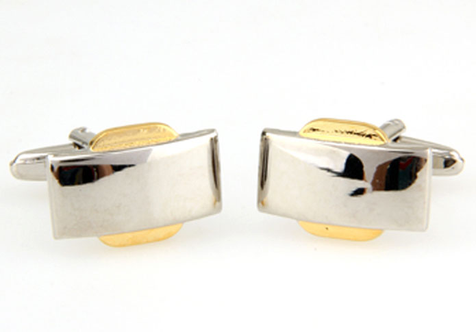 Gold Luxury Cufflinks Metal Cufflinks Tools Wholesale & Customized CL655106