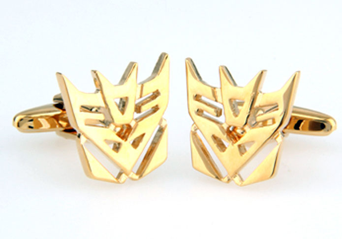 Transformers Cufflinks Gold Luxury Cufflinks Metal Cufflinks Flags Wholesale & Customized CL655132