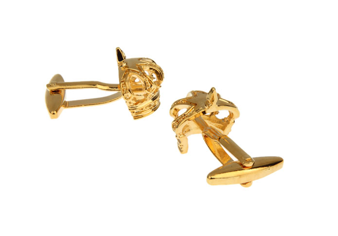 Imperial crown Cufflinks Gold Luxury Cufflinks Metal Cufflinks Hipster Wear Wholesale & Customized CL655154