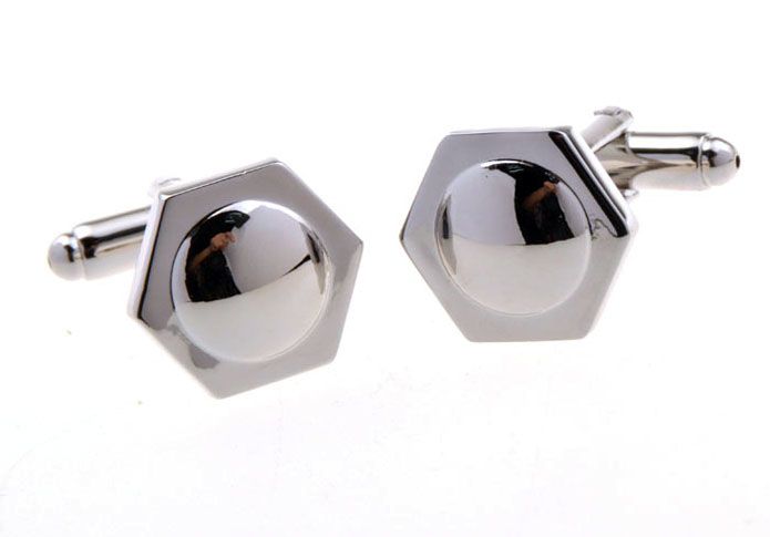  Silver Texture Cufflinks Metal Cufflinks Wholesale & Customized  CL655968