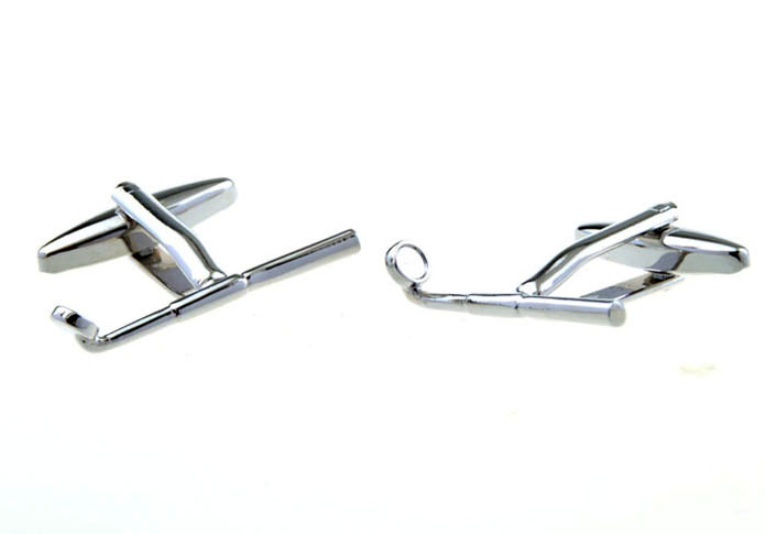 Bag hook Cufflinks  Silver Texture Cufflinks Metal Cufflinks Animal Wholesale & Customized  CL656155