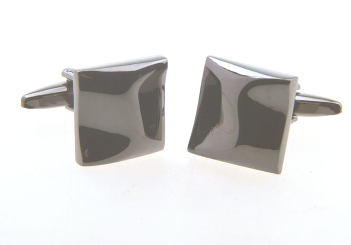  Gun Metal Color Cufflinks Metal Cufflinks Wholesale & Customized  CL656264