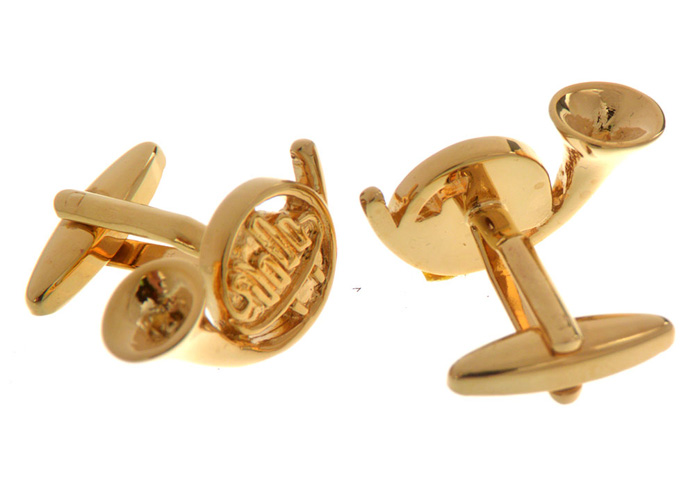 Screw Cufflinks  Gold Luxury Cufflinks Metal Cufflinks Music Wholesale & Customized  CL657106