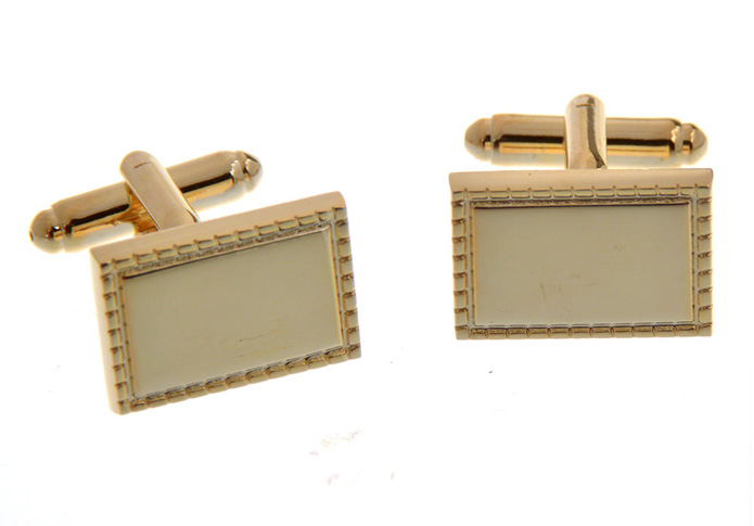  Gold Luxury Cufflinks Metal Cufflinks Wholesale & Customized  CL657114