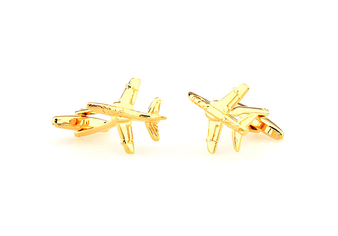 Fighter Cufflinks  Gold Luxury Cufflinks Metal Cufflinks Military Wholesale & Customized  CL666791